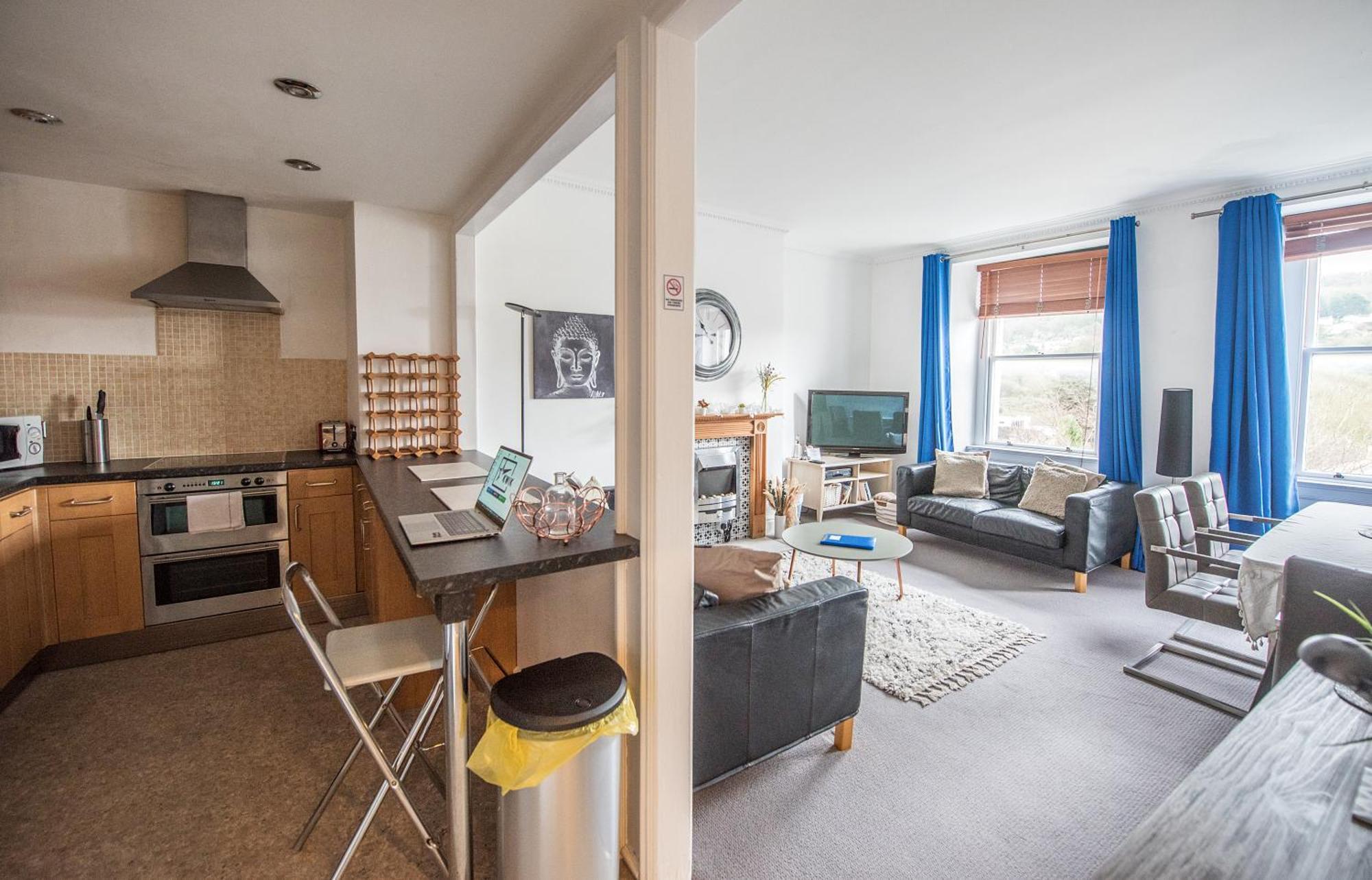 Grosvenor Pad - Lovely 2-Bed Flat - Free On Street Parking 巴斯 外观 照片